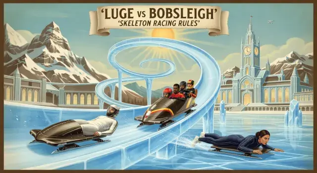 Luge, bob i skeleton: objašnjenje klizačkih sportova